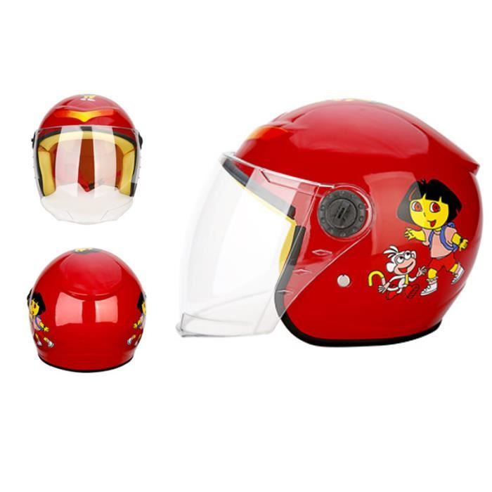 casque moto doré