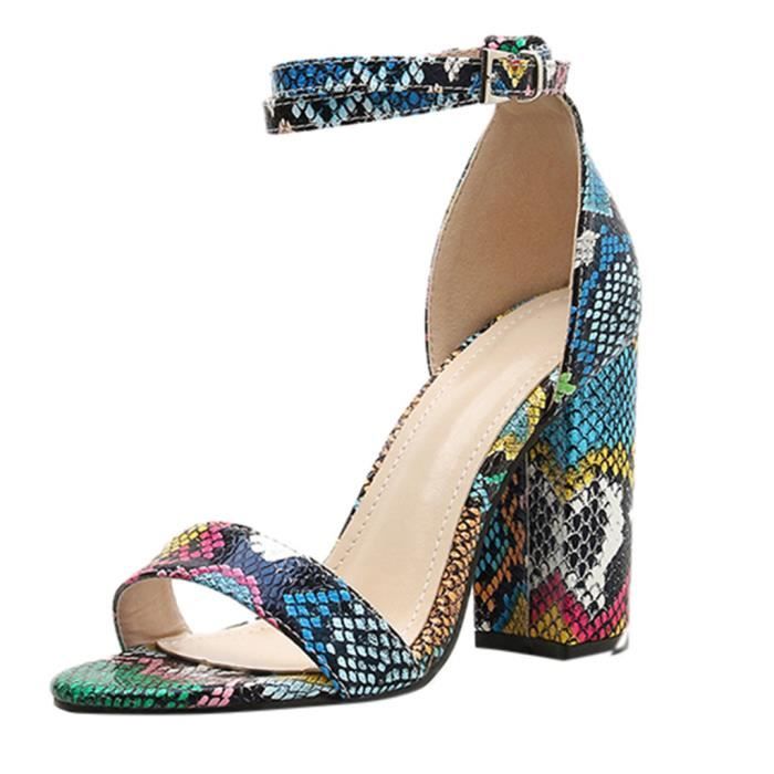 sandale a talon bout ouvert