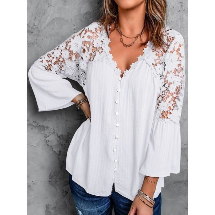 Chemise femme chic tendance on sale