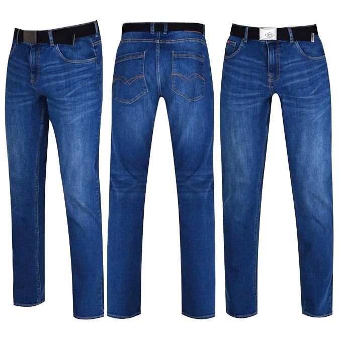 Jean Stretch Coupe Droite Pour Homme - Léger, Style Rétro, Parfait Pour L'été Et Les Loisirs - 10