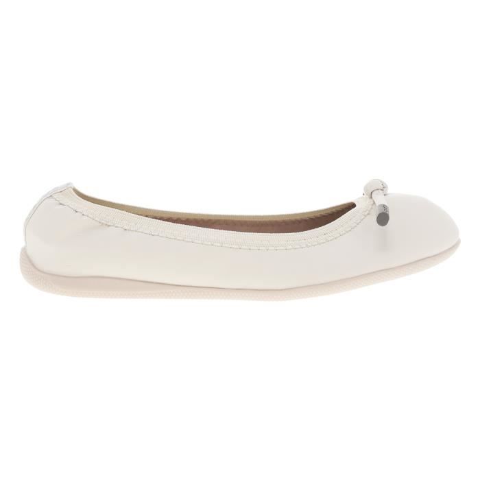 Ballerines Femme - Les Petites Bombes - Ava - Blanc Écru - Dessus en Simili Cuir Souple