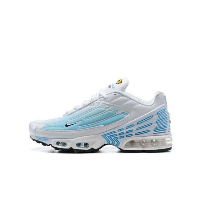Nike air max plus tn blanche et bleu discount