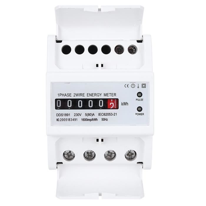COMPTEUR ÉLECTRIQUE ÉLECTRONIQUE ACTARIS A14C5 230V - NEUF. EUR 25,00 - PicClick FR