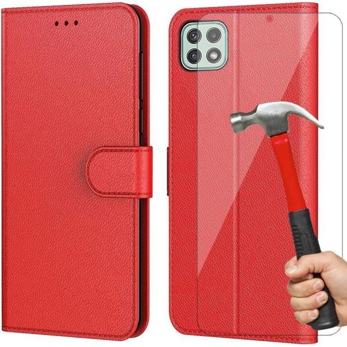 Pack Accessoires Oppo A77 5G / A57 5G - Coque Silicone Rose + 2 Verres Trempés - Little Boutik