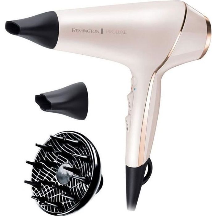 Remington AC9140 Sèche-Cheveux Professionnel Ionique Proluxe 2400W, Technologie Intelligente de Temp