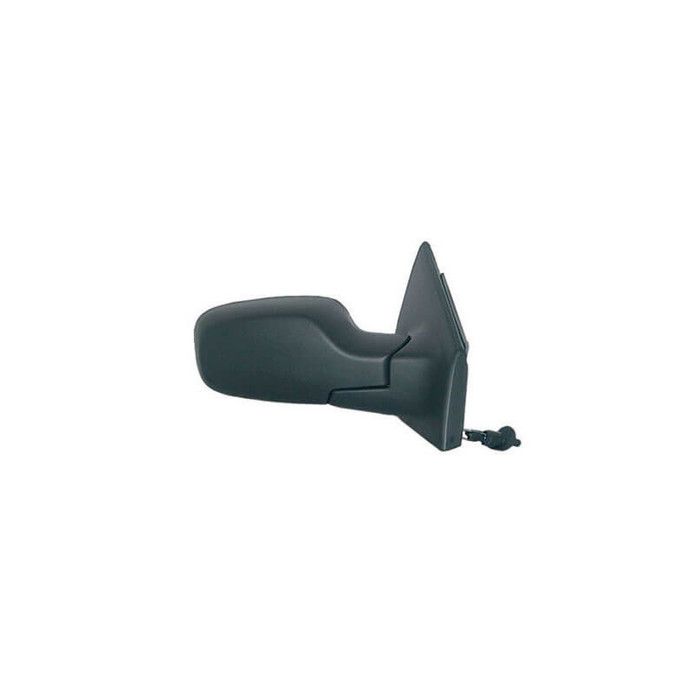 Rétroviseur Droit Manuel Repiauto Pour Clio 3 Phase 1 2005-2009 - Noir Avec Sonde Température - Référence OEM 7701061191