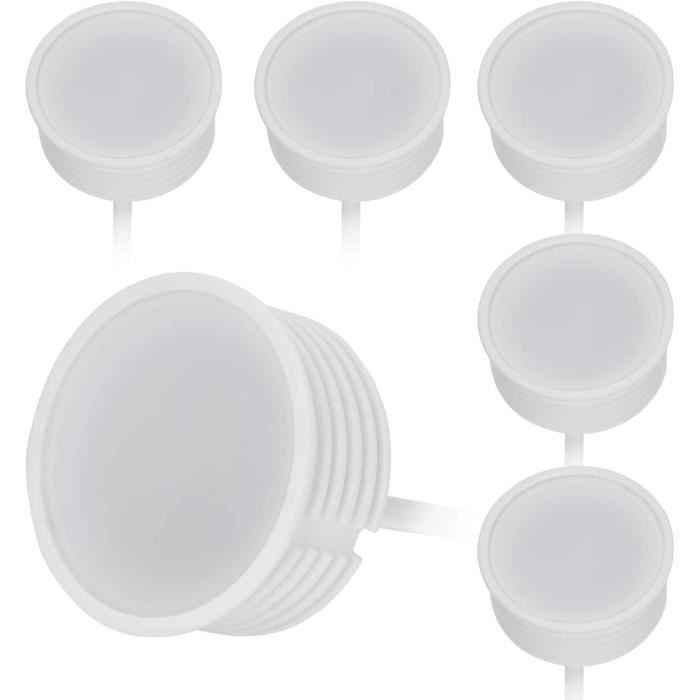 Modules LED HCFEI 5W GU10 - Lot De 3 - Blanc Neutre 4000K - Remplacement Spot