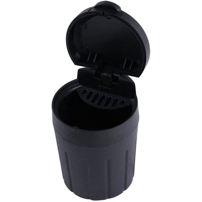 Mini Poubelle Voiture Couvercle Poubelle Voiture Avec Couvercle - Mini- Poubelle Lavable Et Imperméable Pour Auto/Bureau Rangement Voiture