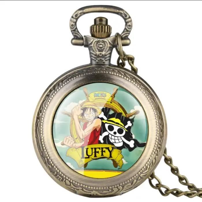 Montre à gousset One Piece Luffy , Achat/vente montre de gousset Gris