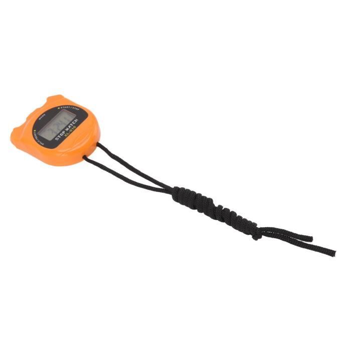 Lot De 4 Chronomètres Sport – Minuteur Numérique à Main – Grand Écran, Étanche – Pour Course, Natation, Football
