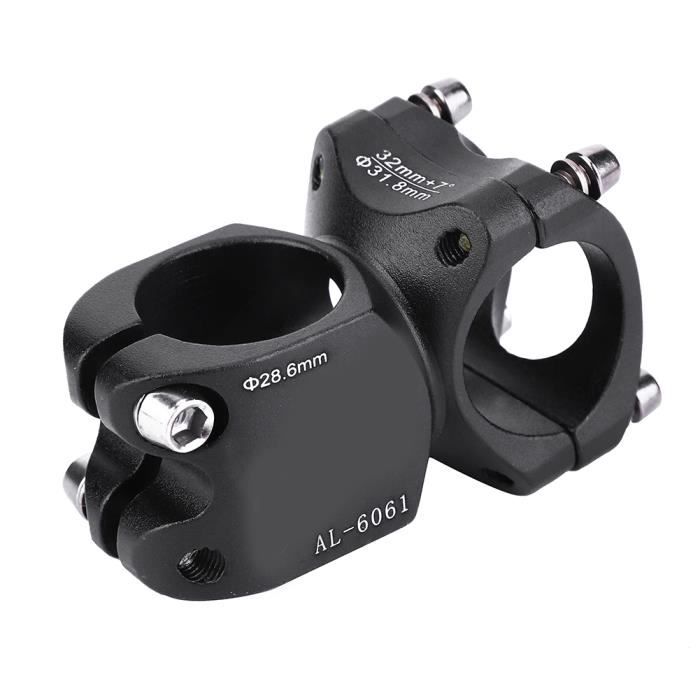 Potence De Vélo Type Quill - Alliage Aluminium Et Fer - 3 Tailles Au Choix - Pour VTT, Vélo Route, Rétro, Pliable - 2