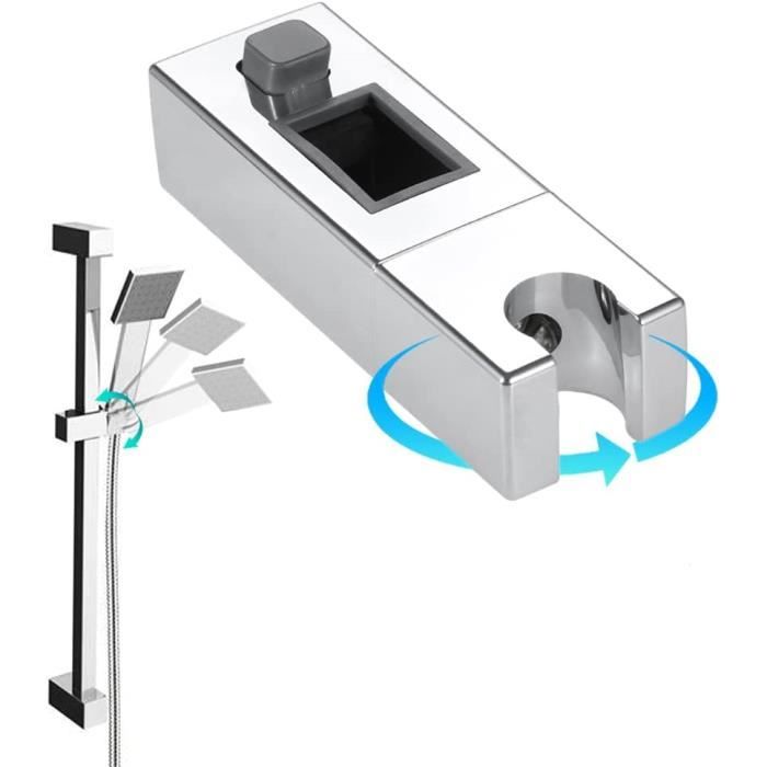 Support Mural Pratique Pour Pommeau De Douche Baby-Walz - Ventouse Solide Pour Carrelage, Hauteur Réglable