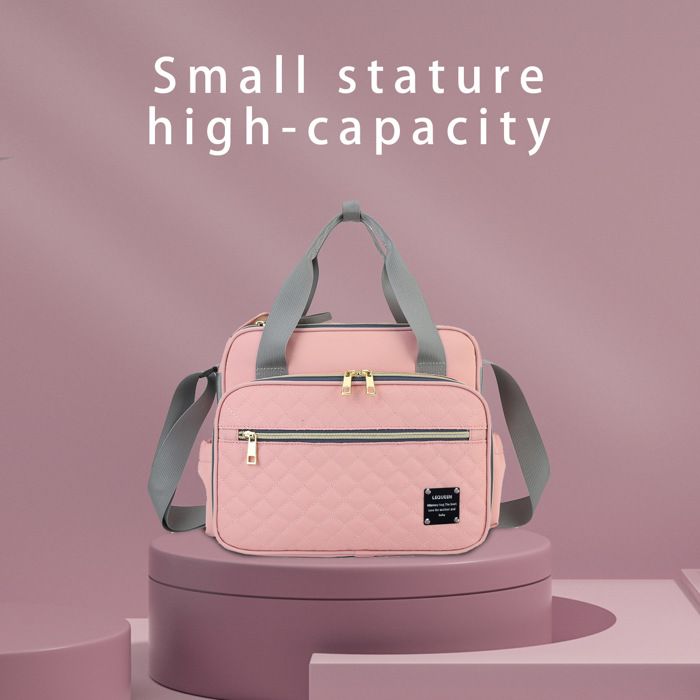 Sac a langer rose et gris new arrivals