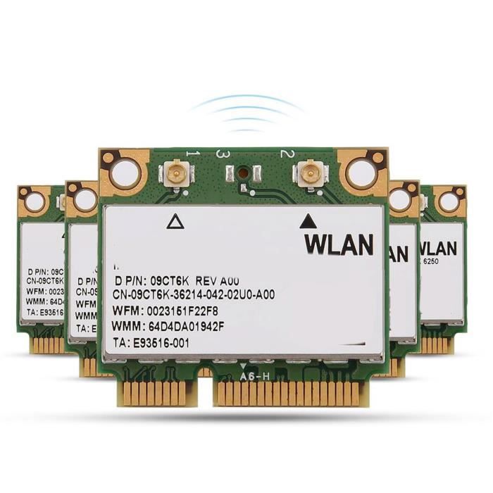 Carte Réseau Mini PCI-E Sans Fil, Carte Réseau Pour Dell, Pour DELL E4200 E5500