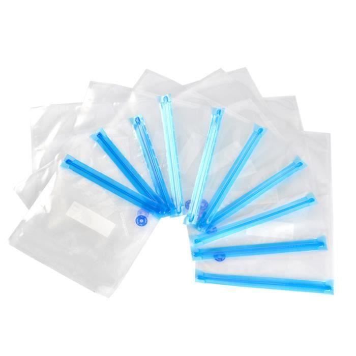Tempsa 10pcs 3 Sizes Housse Rangement Sous Vide Alimentaire