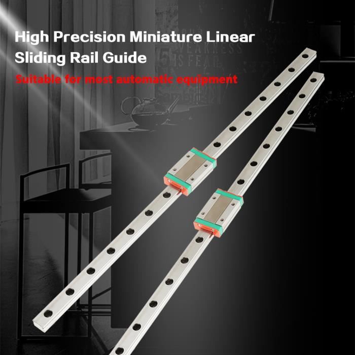Rail Linéaire SGR20 De 4 Pieds + Palier SGB20UU-5B – Guidage Précis Pour CNC, Imprimantes 3D Et Machines Outils