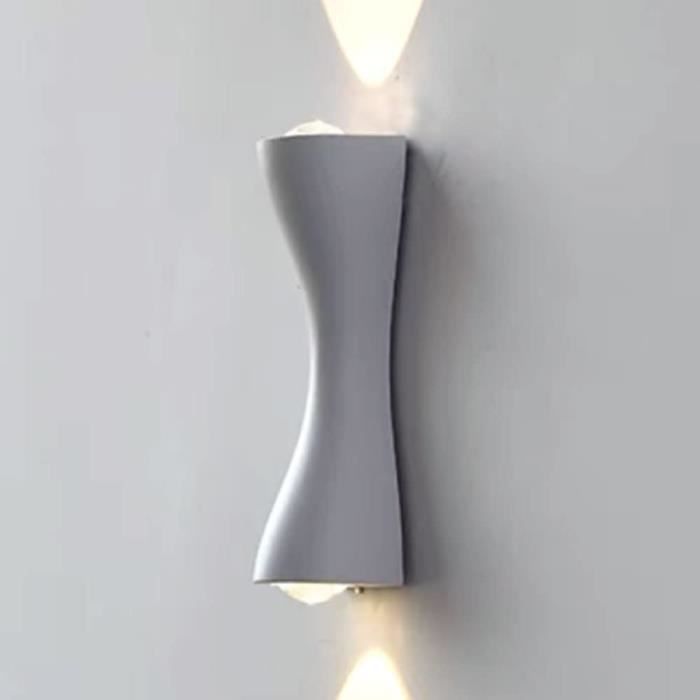 Applique Murale D'Extérieur Noire Avec Détecteur De Mouvement Pir