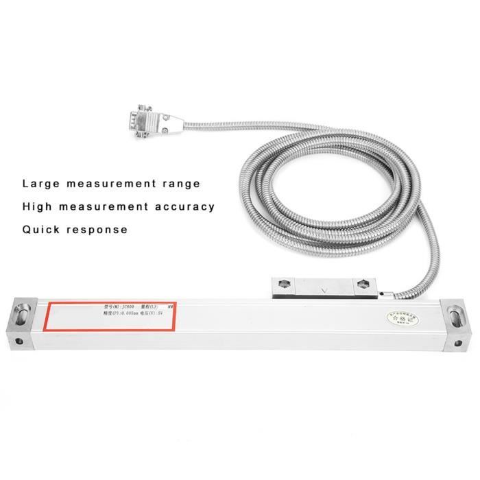 VBESTLIFE encodeur linéaire Échelle linéaire de haute précision 100mm ...