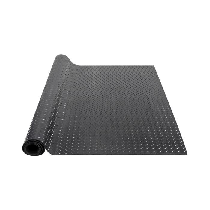 Tapis de Sol de Garage-VEVOR-1236x4625 mm-Étanche Facile à Nettoyer pour Protection de Sol sous Voitures Garage Salle de Sport
