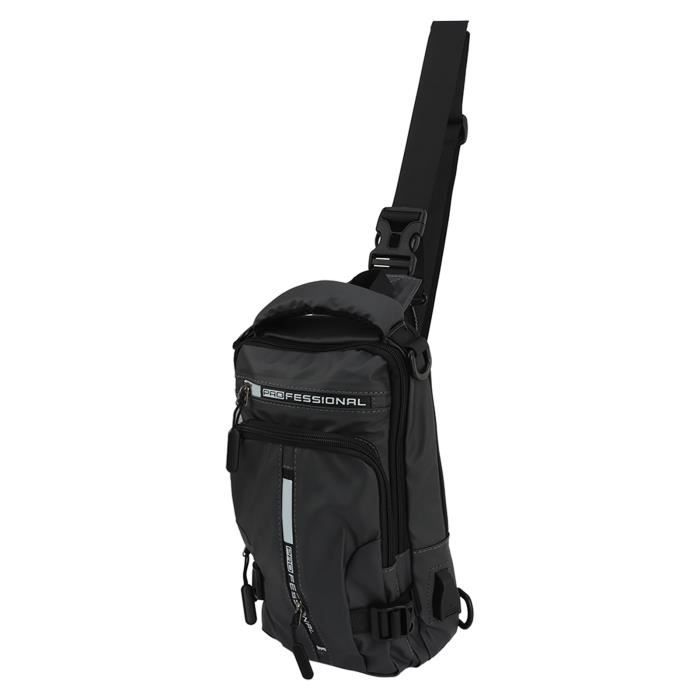 FHE Sac à Bandoulière étanche Petit Sac Messager Pour Hommes Pour Affaires Bureau Loisirs Voyage