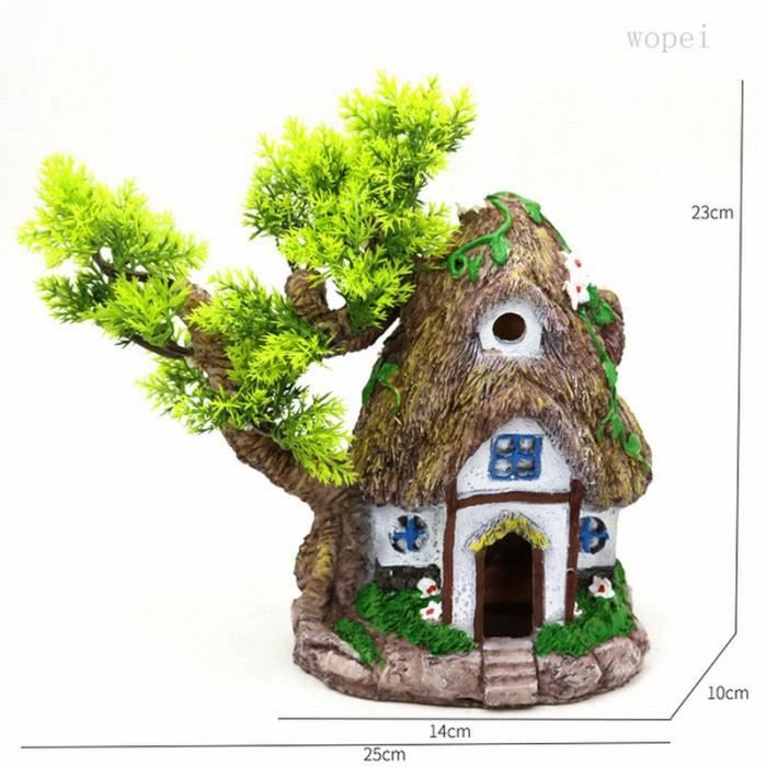 Meilleurs prix pour Décoration d'aquarium Plantez des décorations d'aquarium multi-styles de pont de pierre de rocaille 23