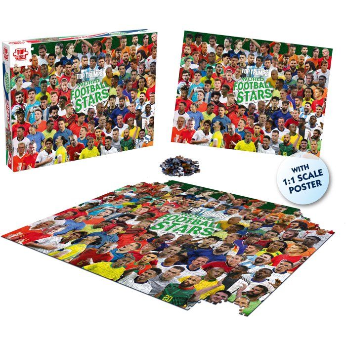 Puzzle 1000 pièces Winning Moves World Football Stars - vue 3
