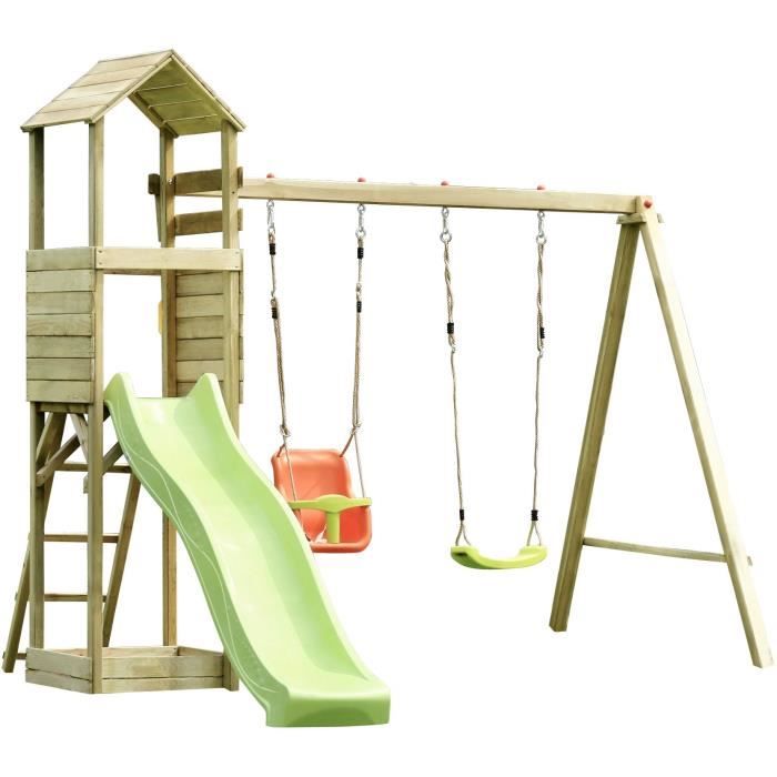Koolkids Aire De Jeux Bahia Portique En Bois Cdiscount Jeux Jouets Koolkids Aire De Jeux Bahia Portique En Bois Cdiscount Jeux Jouets