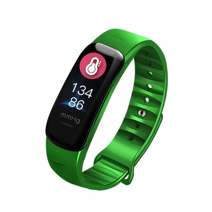 Bracelet Connecté Sport compatible Android et iOs Étanche Ip67 Vert YONIS Cdiscount Téléphonie