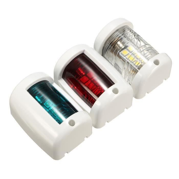 Lampes de bateau marins LED Anchor Light Light 360 degrés Tout le voyant rond de la lumière de