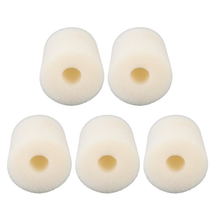 4 éponges Pour Filtre De Piscine - Type H, Mousse Absorbante, Lavables Et Réutilisables, 10,2 X 9 X 3 Cm