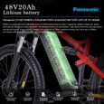 Vélo électrique PULUMA PH001 - 27,5 pouces - 48V 20AH - Fat Man - Frein à disque hydraulique-1