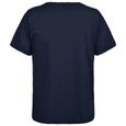 Enfants Garçons T-shirts Plaine Bleu Marine Doux Toucher T-shirt Eté Réservoir Top Et T-shirts Pour Enfants Et Garçons Agé  5-13 Ans-1