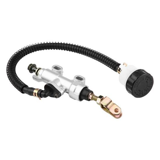 Maître-cylindre De Frein Arrière Hydraulique Pour Moto, Dirt Bike, ATV - Avec Réservoir, Pompe De Frein à Pied, Kit Complet