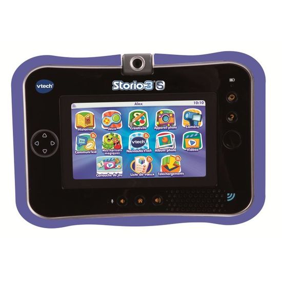 VTECH Storio 3S Coque de protection bleue Cdiscount Jeux Jouets