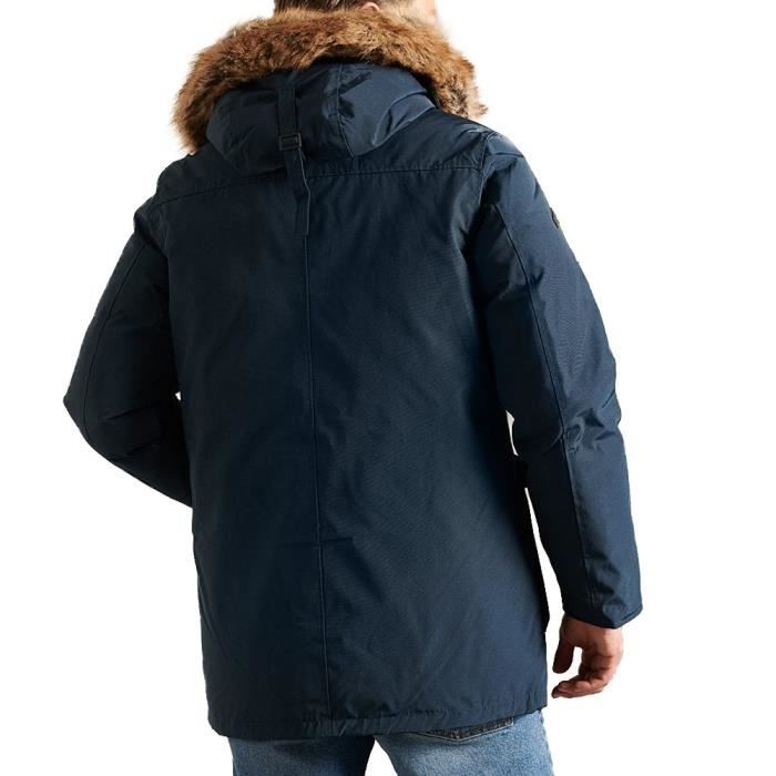 Parka Marine Homme Superdry Rookie Bleu Cdiscount Pret a Porter