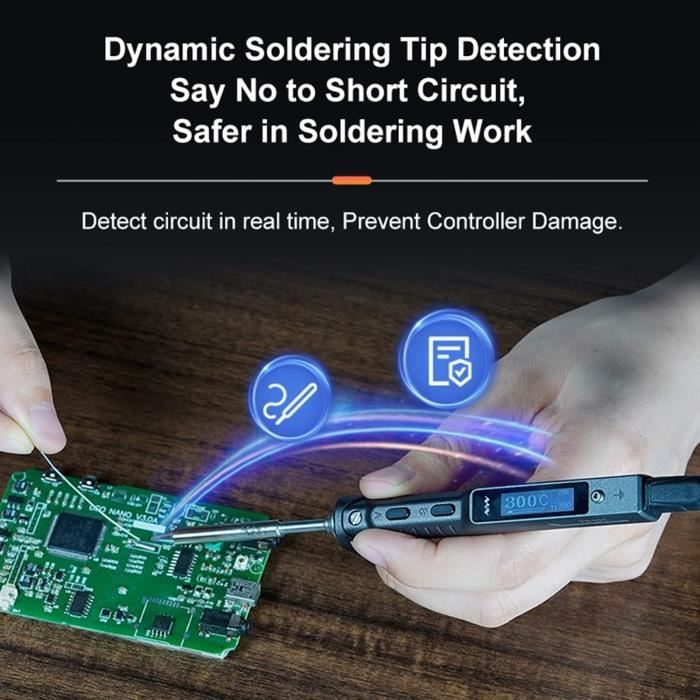 Fer à Souder - ZJCHAO - TS101 - 65W - Température Réglable 50-400