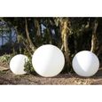 Lampe boule, boule jardin, GlowOrb blanc, 56 cm Ø, 10480-2