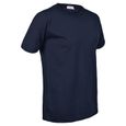 Enfants Garçons T-shirts Plaine Bleu Marine Doux Toucher T-shirt Eté Réservoir Top Et T-shirts Pour Enfants Et Garçons Agé  5-13 Ans-2