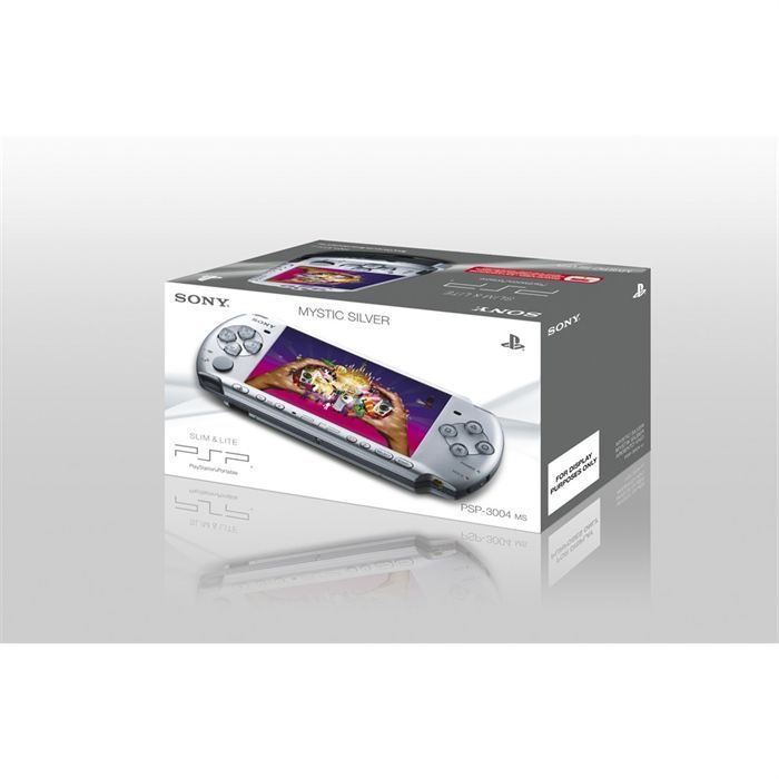 CONSOLE SONY BASE PACK PSP 3000 SILVER - Cdiscount Jeux vidéo