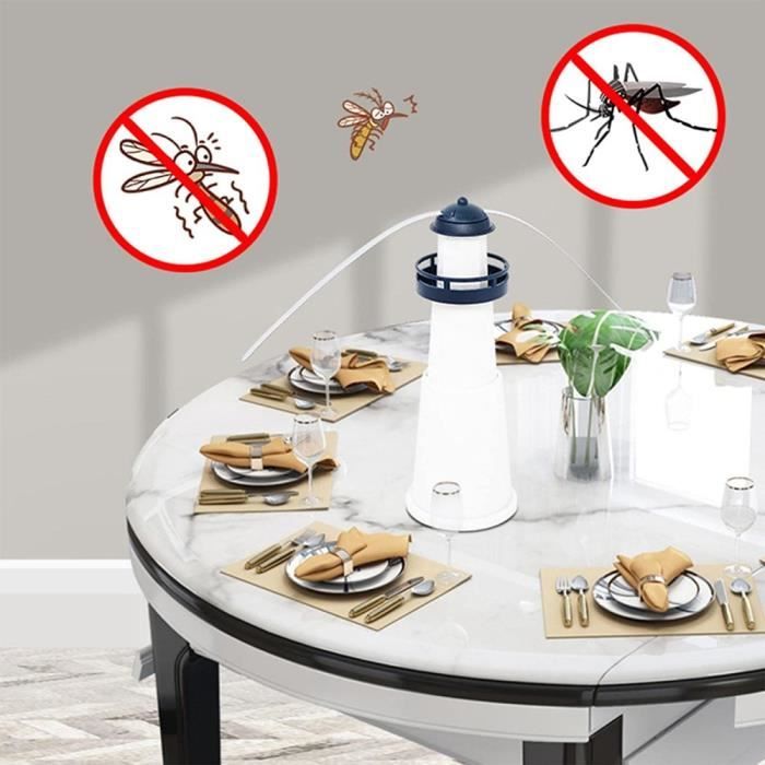 Ventilateur Anti Mouche Pour La Table, Protection Contre Les Insectes,  Portable Pour Barbecue, Pique-Nique, Fêtes à La Piscine