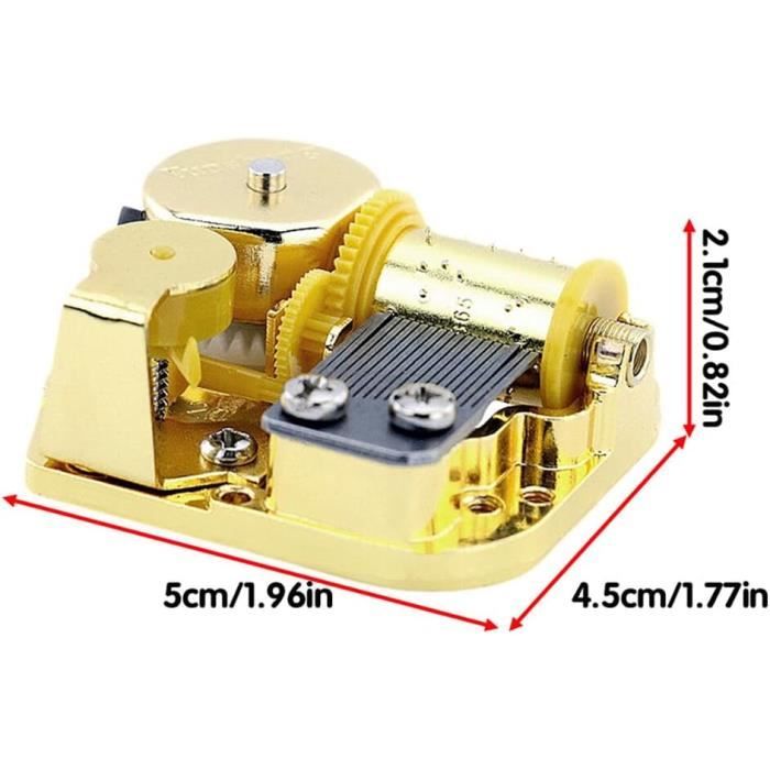 Boîte à musique mécanique, boîte à musique rotative sur le thème de