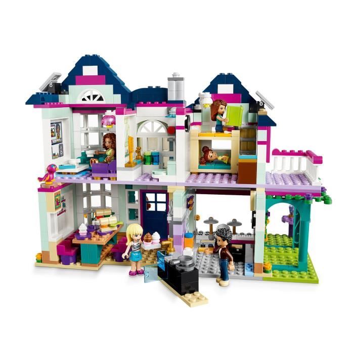 LEGO® Friends 41449 La Maison Familiale d'Andréa, Jouet avec Maison de  Poupées, pour Enfant de 6 ans et plus Filles et Garçons - Cdiscount Jeux -  Jouets