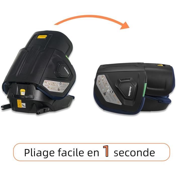 Siège Auto I-Size Groupe 2/3 Pliable ISOFIX 100-150cm - Voyage Confort Et Sécurité Enfant