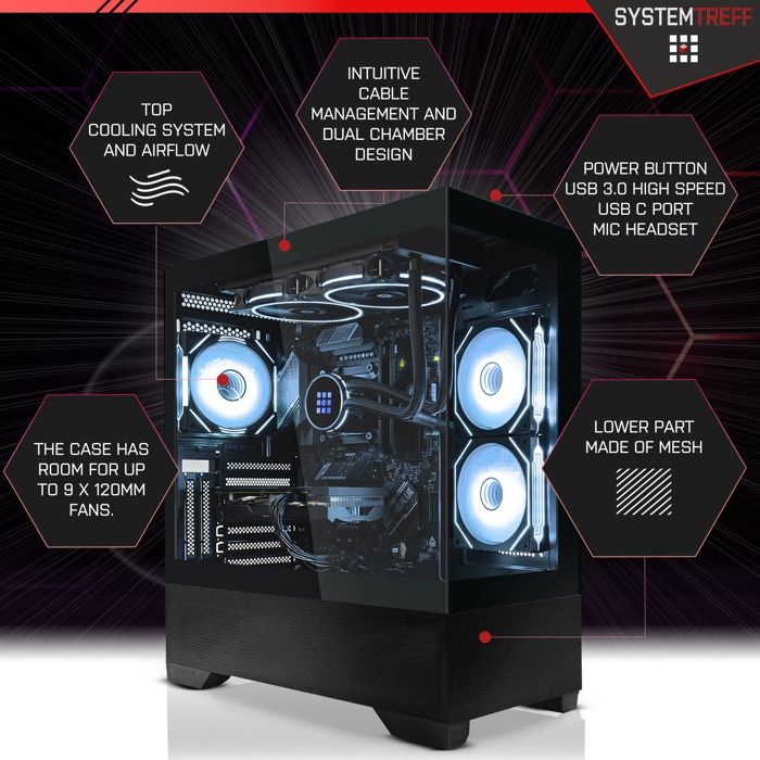 PC Gamer Tour - Ryzen 9 3900X, RTX 2060, 32Go RAM, 1To SSD + 2To HDD, Watercooling
