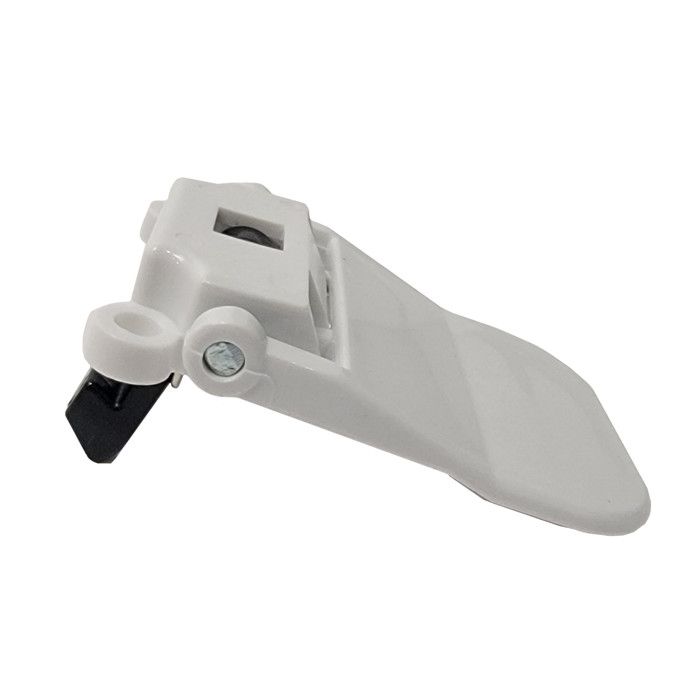Poignée De Hublot Blanche Pour Lave-linge Ariston - Référence C00259409 / 482000023057, Neuf, Garantie 2 Ans