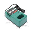 MT1008 Chargeur de batterie universel pour perceuse électrique 7.2 - 9.6 - 12 - 14.4 - 18V 110-240V-3
