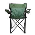 Chaise de Camping Pliantes Confortable avec Accoudoirs,Chaise de Plage Fauteuil Pliable Légère,YALURUI-Vert-3