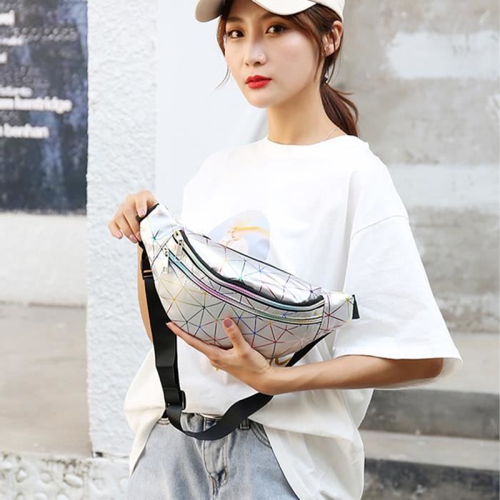 Sac banane deals holographique