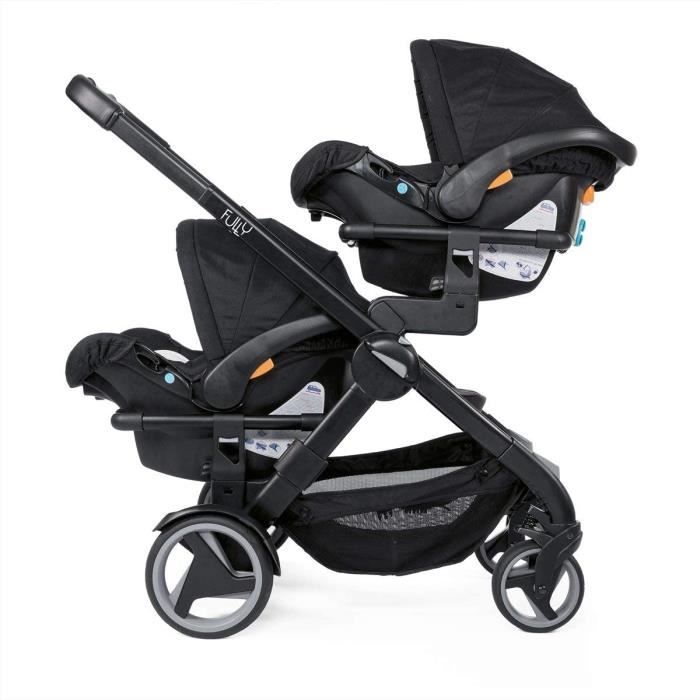 Poussette jumeaux siege auto deals