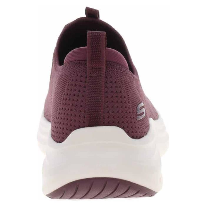 Skechers running best sale femme bordeaux